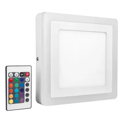 OSRAM LEDVANCE LED Color + White Square 200mm 17W + RC 4058075227576