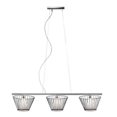 ACA Lighting závěsné svítidlo 3X40W G9 černá P014103AB