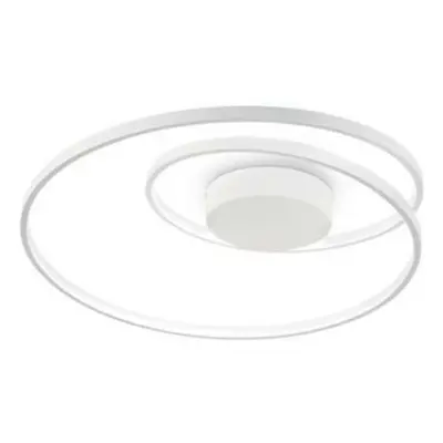 LED Stropní přisazené svítidlo Ideal Lux OZ PL BIANCO 253688 49W 5000lm 3000K IP20 60cm bílé