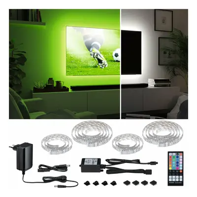 PAULMANN MaxLED 250 LED Strip TV Comfort základní sada 65 Zoll 4,3m 22W 234lm/m 28LEDs/m RGBW+ 2