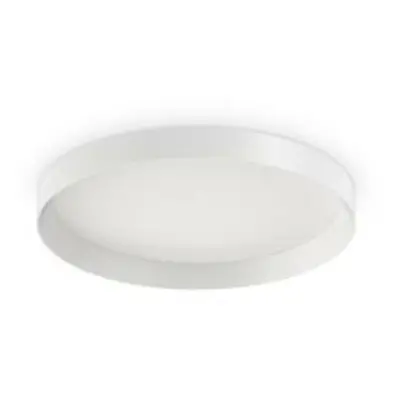 LED Stropní přisazené svítidlo Ideal Lux FLY PL D45 3000K 254272 26W 4000lm 3000K IP40 45cm bílé