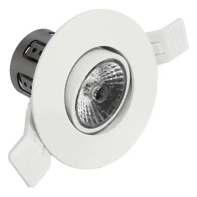 CENTURY LED SPOT VENUS ZAPUŠTĚNÉ VÝKLOPNÉ 70mm 8,5W 4000K Ra95 742Lm 38d DIMM IP20 CEN VS-853840