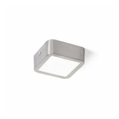 RED - DESIGN RENDL RENDL HUE SQ 9 stropní matný nikl 230V LED 6W 3000K R12808