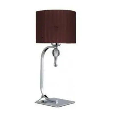 Stolní lampa AZzardo Impress table brown AZ2903 E27 1x60W IP20 33cm hnědá