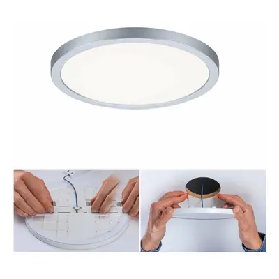 PAULMANN LED vestavné svítidlo Areo VariFit IP44 kruhové 175 13W 4.000K matný chrom 930.38