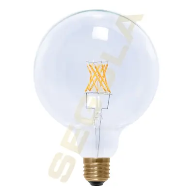 Segula 55286 LED koule 125 čirá E27 5 W (35 W) 400 Lm 2.200 K