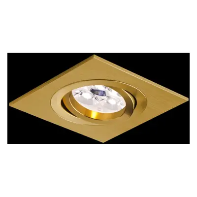 BPM Vestavné svítidlo Aluminio Oro, zlatá, 1x50W, 230V 8097 2011GU