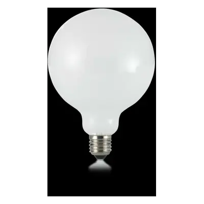 LED žárovka Ideal Lux Globo D125 Bianco 253435 E27 8W 760lm 4000K bílá