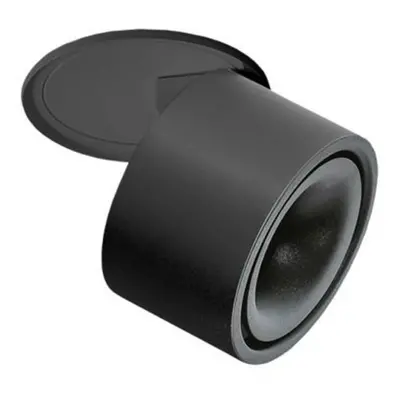 LED Stropní a nástěnné zápustné svítidlo AZzardo Costa Spot black/black AZ2706 12W 1020lm 3000K 