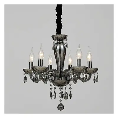 ACA Lighting Crystal závěsné svítidlo BLK82046PSGC