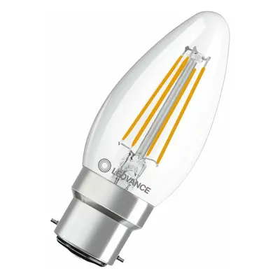 OSRAM LEDVANCE LED CLASSIC B 40 P 4W 827 FIL CL B22D 4099854069314