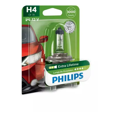 Philips H4 Long Life EcoVision 12V 12342LLECOB1