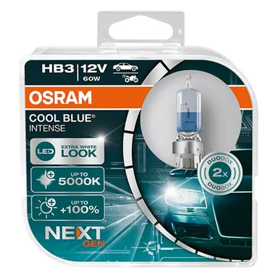 OSRAM HB3 cool blue INTENSE Next Gen 9005CBN-HCB 60W 12V duobox