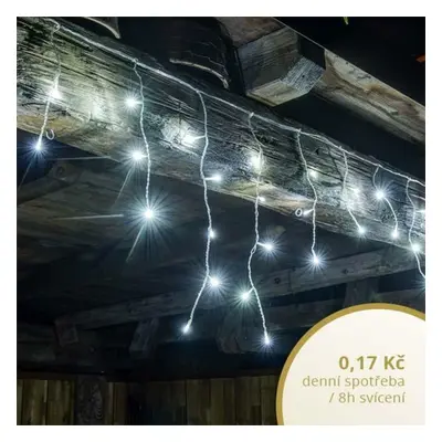 DecoLED LED rampouchy - 2 x 0,5 m, 40 ledově bílých diod