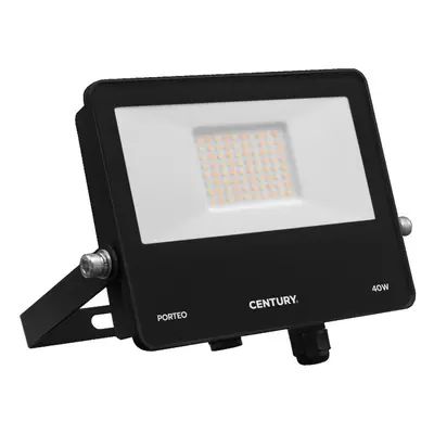 CENTURY LED reflektor PORTEO černá 40W 3000/4000/6500K IP65