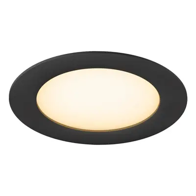 BIG WHITE (SLV) DOWNLIGHT V 150 plochý kryt černá 1007481