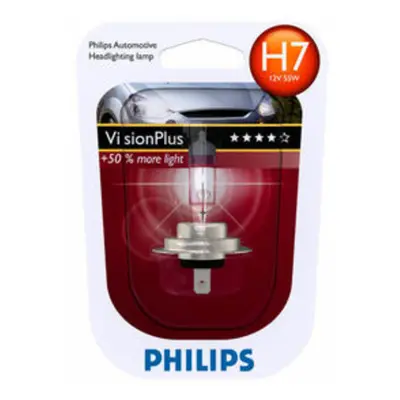 Philips H7 VisionPlus 12V 12972VPB1 +50%