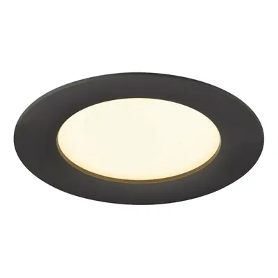 BIG WHITE (SLV) DOWNLIGHT V 100 plochý kryt černá 1007477