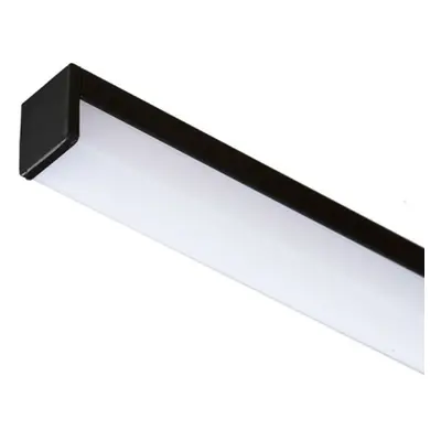 RED - DESIGN RENDL RENDL LED PROFILE H přisazený 1m černá matný akryl/hliník R14090