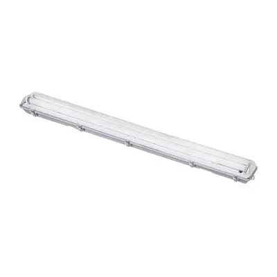 Solight stropní osvětlení prachotěsné, G13, pro 2x 120cm LED trubice, IP65, 127cm WO512-1