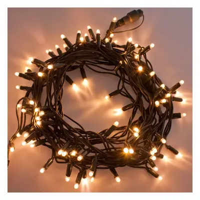 Xmas King XmasKing LED řetěz 20m 200 MAXI LED propojitelné PROFI 2-pin 230V venkovní, teplá bílá