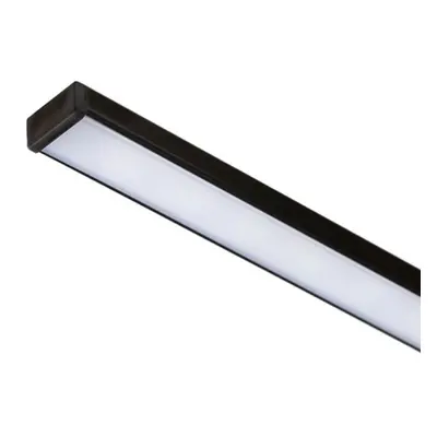 RED - DESIGN RENDL RENDL LED PROFILE G přisazený 1m černá matný akryl/hliník R14087