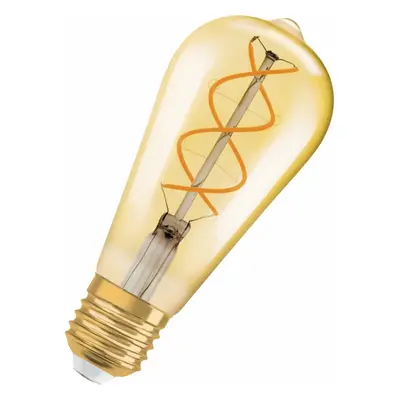 OSRAM Vintage 1906 LED ST64 dim CL Edison FIL GOLD 25 dim 4W/820 E27