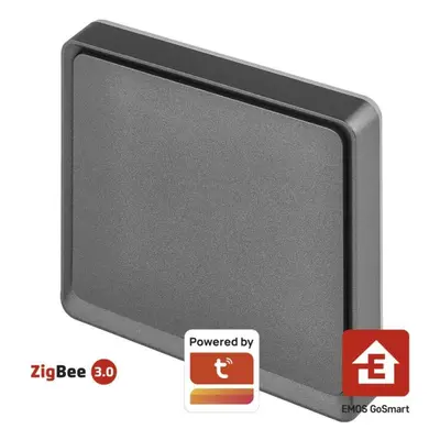 EMOS GoSmart Přenosný ovladač scén IP-2001ZB, ZigBee 3.0, 1-tlačítkový H5014