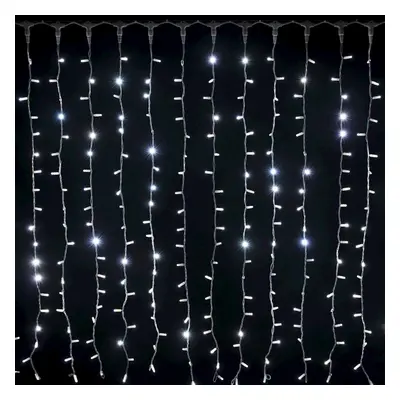 Xmas King XmasKing LED závěs 2x1,5m 304 MAXI LED propojitelné PROFI 2-pin venkovní, studená bílá