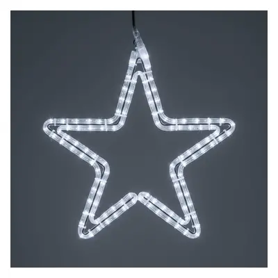 Xmas King XmasKing LED motiv hvězda průměr 50cm, PROFI 230V venkovní, studená bílá bez napájení