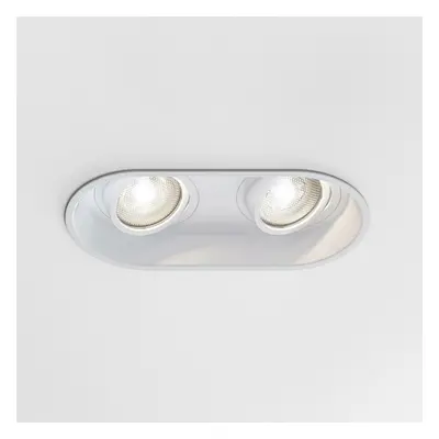 ASTRO downlight svítidlo Minima Round Twin nastavitelné 2x6W GU10 bílá 1249028