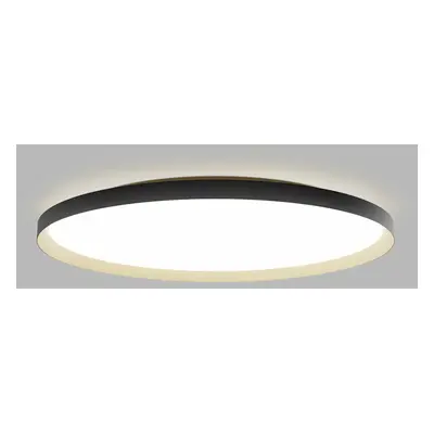 LED2 12750537DT Stropní svítidlo MOON 80, BG TRIAC DIM 88W 2CCT 3000K/4000K černá/zlatá RING