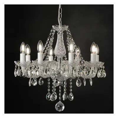 ACA Lighting Crystal závěsné svítidlo BLK80418PCC