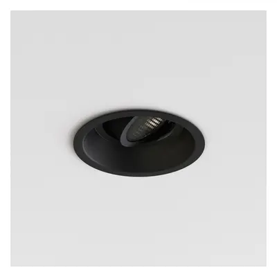 ASTRO downlight svítidlo Minima Slimline Round nastavitelné protipožární 6W GU10 černá 1249041