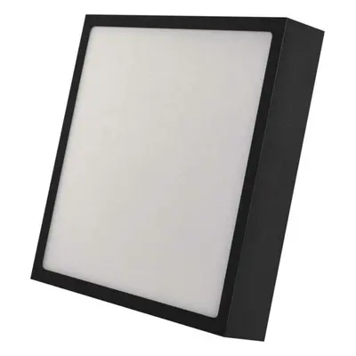 EMOS LED svítidlo NEXXO černé, 22,5 x 22,5 cm, 21 W, teplá/neutrální bílá ZM6343