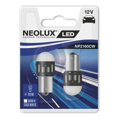 NEOLUX LED P21W 12V 1,2W BA15s Retrofits NP2160CW-02B 2ks NP2160CW-02B