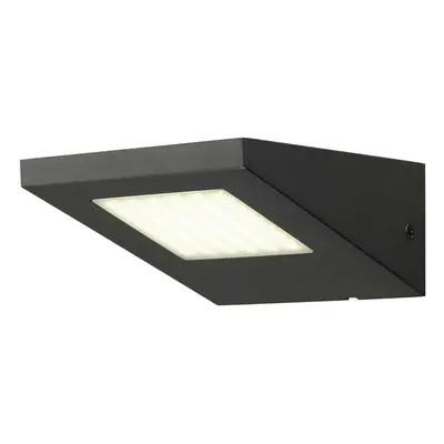 SLV BIG WHITE IPERI WALL, venkovní nástěnné svítidlo, LED, 4000K, IP44, antracit, 48 LED, 5 W 23