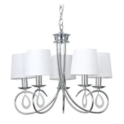 ACA Lighting Textile závěsné svítidlo TNK81490CR5P