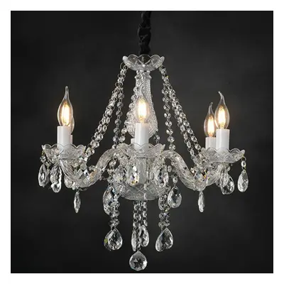 ACA Lighting Crystal závěsné svítidlo BLK80416PCC