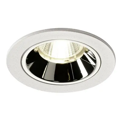 SLV BIG WHITE NUMINOS DL S vnitřní LED zápustné stropní svítidlo bílá/chrom 4000 K 40° včetně li