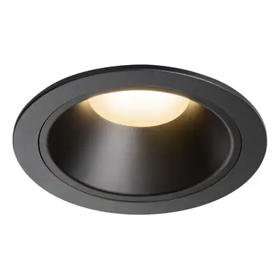 SLV BIG WHITE NUMINOS DL XL vnitřní LED zápustné stropní svítidlo černá/černá 2700 K 40° 1003988