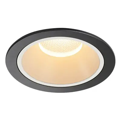 SLV BIG WHITE NUMINOS DL XL vnitřní LED zápustné stropní svítidlo černá/bílá 2700 K 20° 1003986