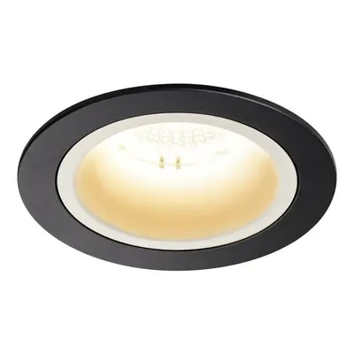 SLV BIG WHITE NUMINOS DL M vnitřní LED zápustné stropní svítidlo černá/bílá 2700 K 55° včetně li