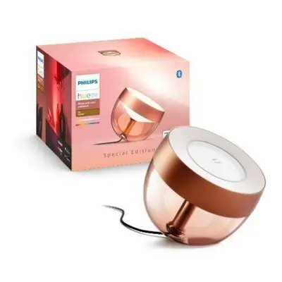 Philips HUE WACA Iris stolní LED lampa 1x8,1W 570lm 2000-6500K RGB IP20, měděná