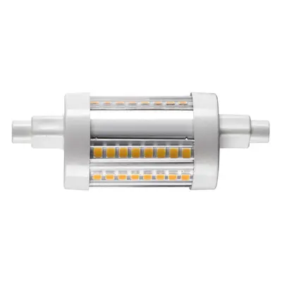 SLV BIG WHITE QT DE12 R7S 78 mm LED světelný zdroj transparentní 9 W 3000 K CRI 90 330° 1005287