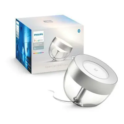 Philips HUE WACA Iris stolní LED lampa 1x8,1W 570lm 2000-6500K RGB IP20, stříbrná