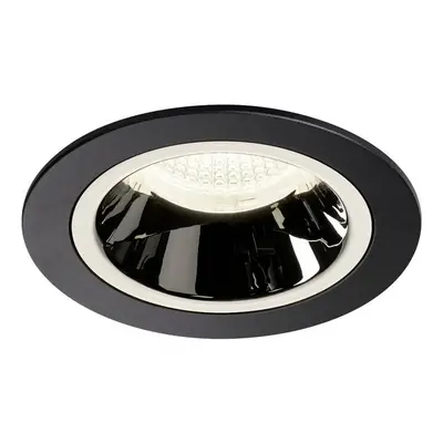 SLV BIG WHITE NUMINOS DL M vnitřní LED zápustné stropní svítidlo černá/chrom 4000 K 55° včetně l