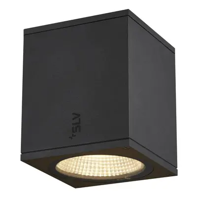 SLV BIG WHITE ENOLA SQUARE M Outdoor, stropní LED svítidlo, antracitové 1003421