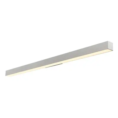 SLV BIG WHITE Q-LINE, nástěnné svítidlo, LED, 3000K, stříbrné šedé 1000670