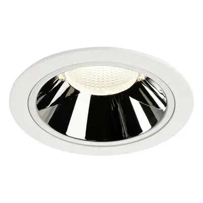 SLV BIG WHITE NUMINOS DL XL vnitřní LED zápustné stropní svítidlo bílá/chrom 4000 K 20° 1004047